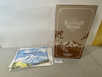 READ Box Only Raikers Bears Rodent Raikes Original Authentic Sculpture 3D87