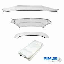 TELO TENDA PER TENDALINO CAPOTTINA PARASOLE A TRE ARCHI NAUTICA BARCA GOMMONE