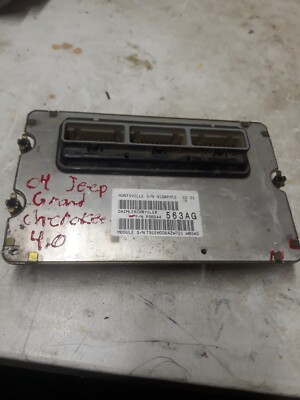 2004 Jeep Grand Cherokee 4.0L Engine Computer Module ECU P56044563Ag #339ECM