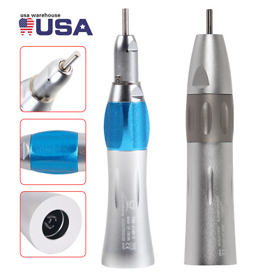 Dental 1:1 Straight low Speed Handpiece Inner spray/External Nosecone