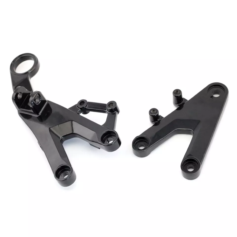 Soporte de montaje de estriba de reposapiés delantero izquierdo y derecho para BMW HP4 1000/S1000RR Foto 2 de 4