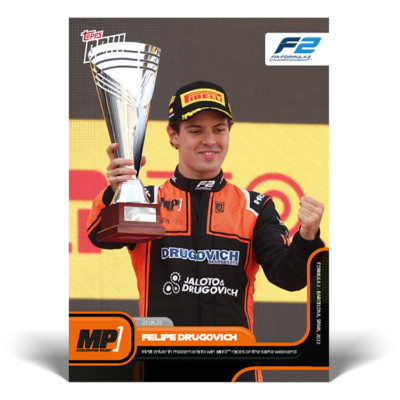 Topps Now Formula 1 2022 - Card 23 - Felipe Drugovich - MP Motorsport