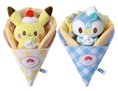 Pokemon Peaceful Place Pokepeace Pikachu＆ Piplup Set Kurukuru