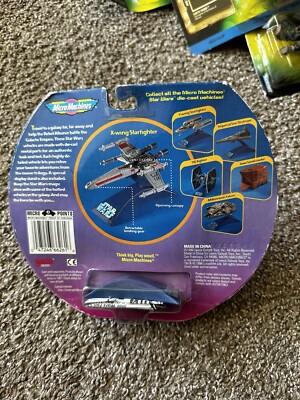 Star Wars Micro Machine X-Wing Fighter Die Cast Metal 1996 Galoob