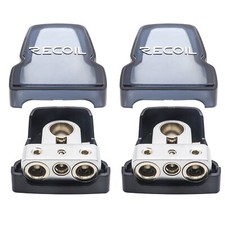 Recoil PBT-S04 2 Pack Premium Solid Brass Positive/Negative Battery Terminals