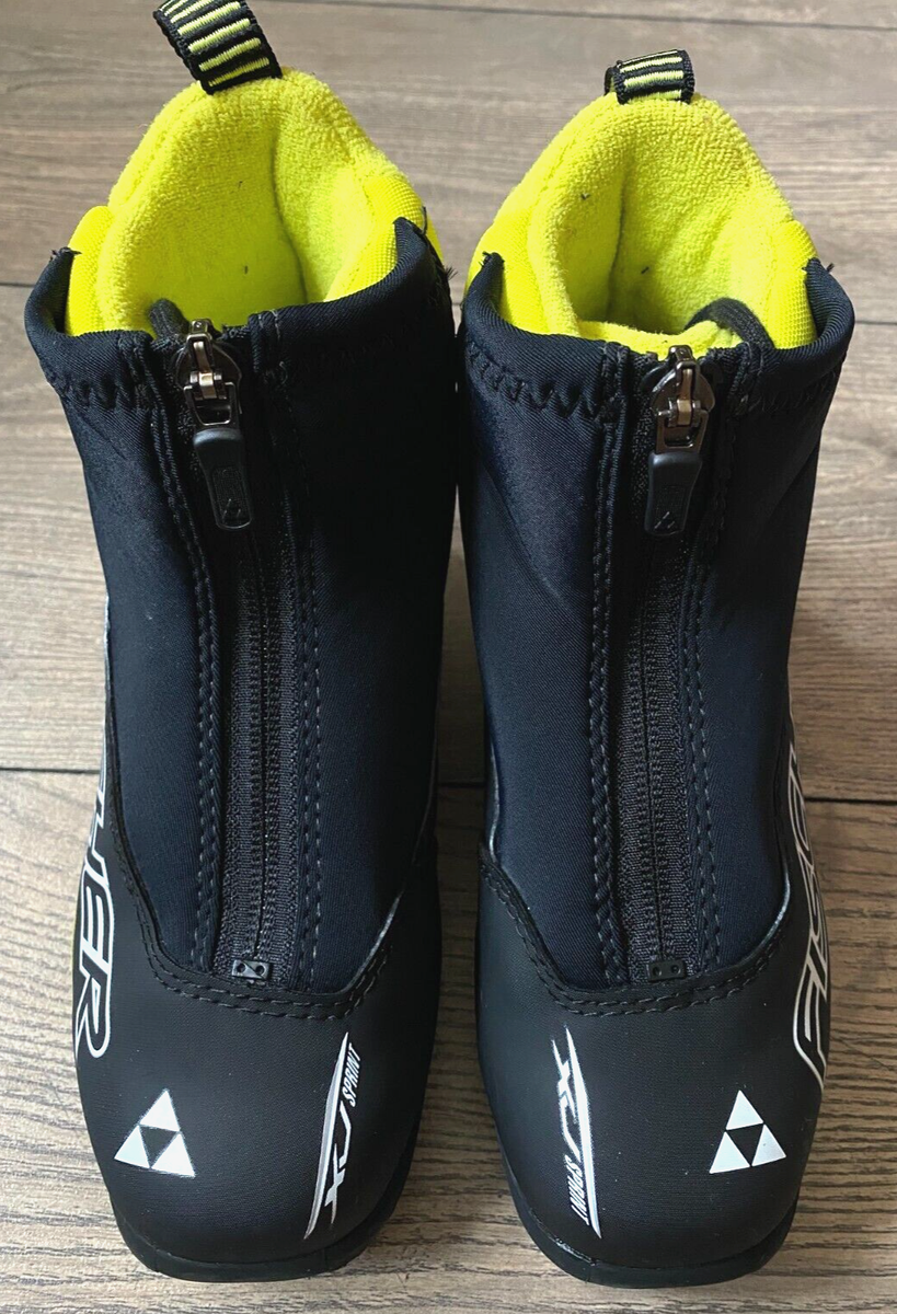 Fischer XJ Sprint Kids Cross Country Ski nordic boots Size EU33