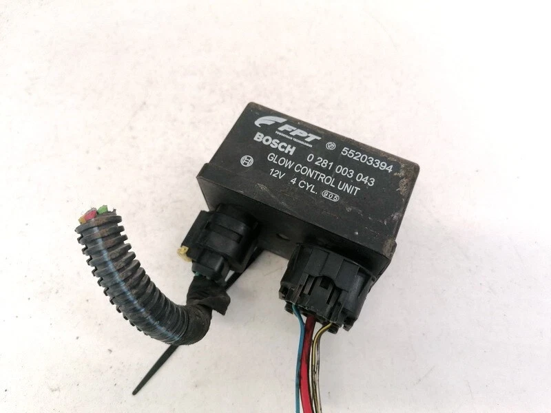 0281003043 55203394 Glow plug relay for Fiat Bravo UK1670486-87 | eBay
