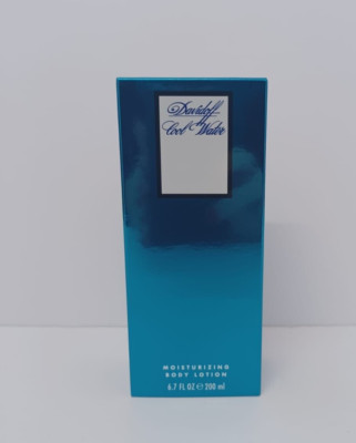 Davidoff Cool Water Men Body Lotion 200ml Splash (No Spray) Descatalogado