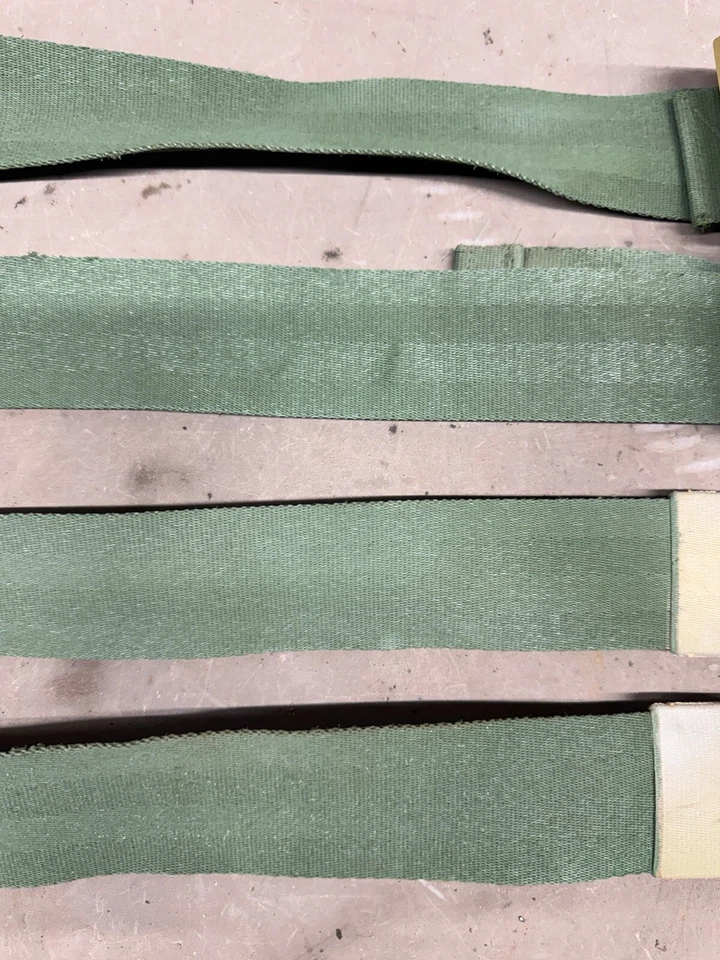 Ford Galaxie Mustang 1967 1968 cinturones de seguridad Falcon Fairlane Torino Ranchero OEM OE Foto 4 de 4