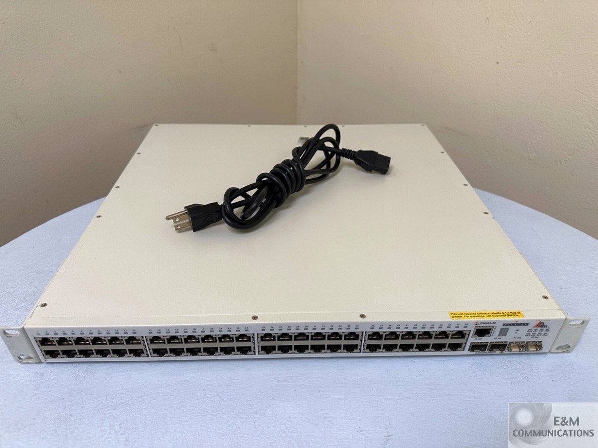 OS6602-48 ALCATEL-LUCENT OMNISWITCH 6602 48-PORT 10/100 RJ45 + 2x