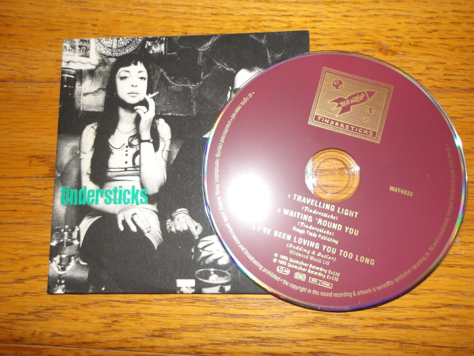 TINDERSTICKS cds 3t 1995 - Travelling light