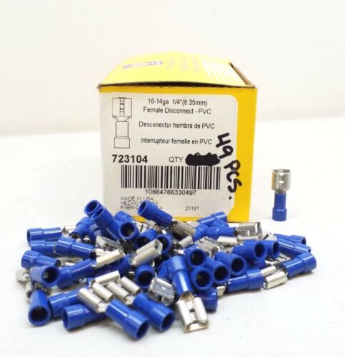 723104 Napa 16-14 Ga. Female Disconnect 1/4" Quantity 49 Pieces