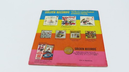 Vintage Children’s Little Golden Records Romper Room Do Bee Songs 45 RPM FF-1031 - 第 6/8 張圖片