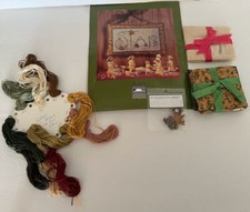 STAR Shepherd's Bush tabella punto croce, bottoni, filo interdentale, lana di agnello Aida, tessuto