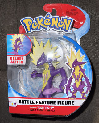 Pokémon Battle Feature Ready TOXTRICITY 4.5'' Action Figure Series 4 Jazwares