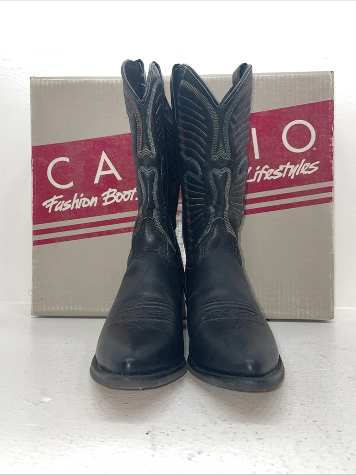 New Women’s Black Capezio Cowboy Boots. L 280 8.5 8 1/2 M. 16-98 - Image 2 of 4