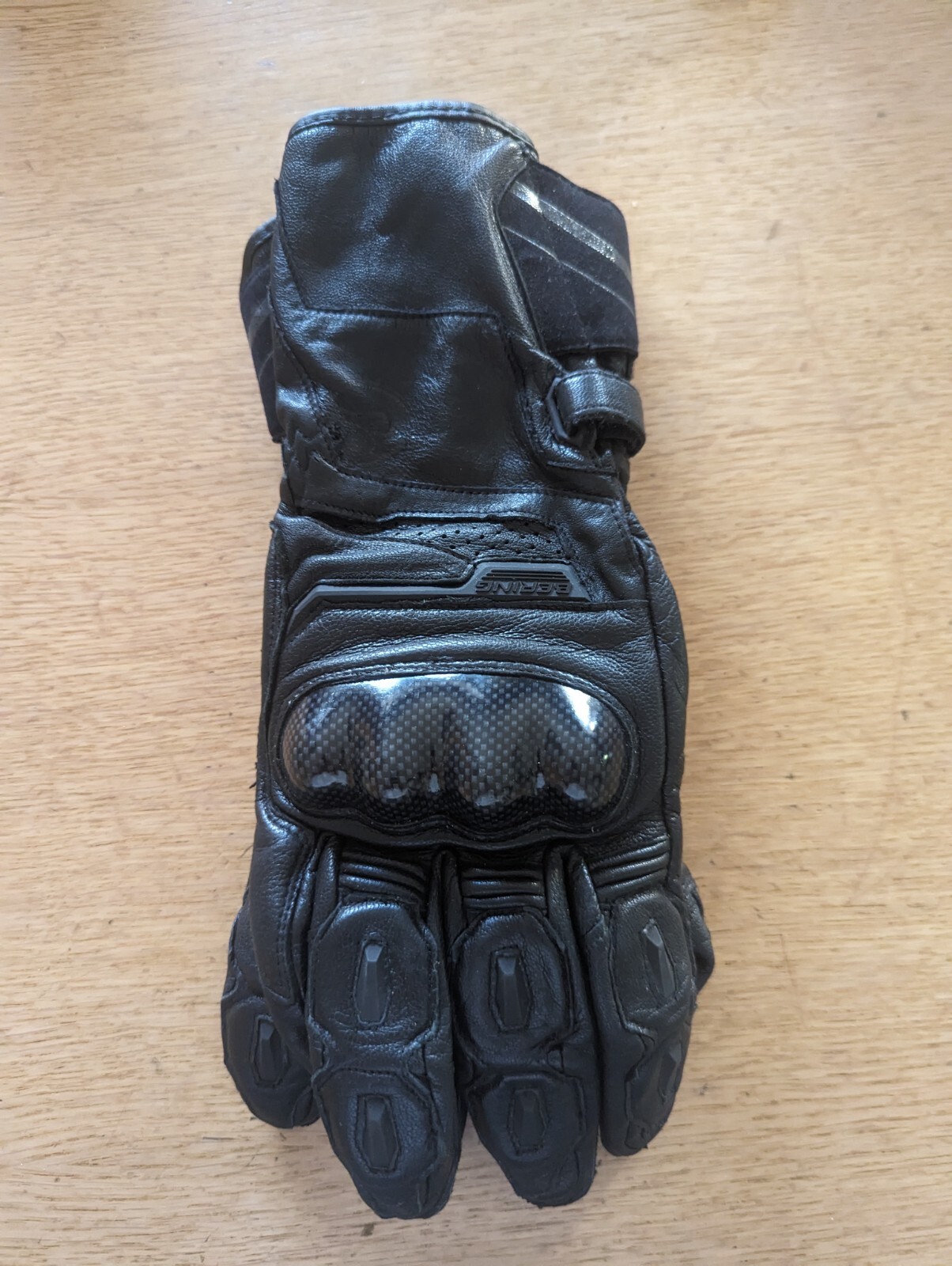 Gants moto Bering Spitfire en cuir de chèvre anti-abrasion taille 13