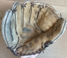 Vintage Rawlings OR25 Model Brown Leather Glove Reggie Jackson RH Glove For LHT