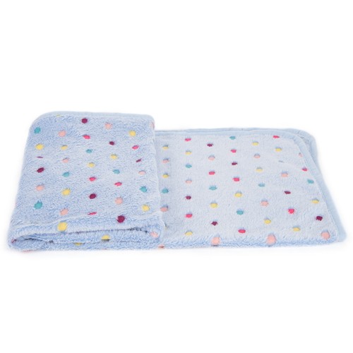 Lots Paw Print Soft Handcrafted Warm Pet Puppy Dog Cat Fleece Blanket Mat Cover - Picture 14 of 49