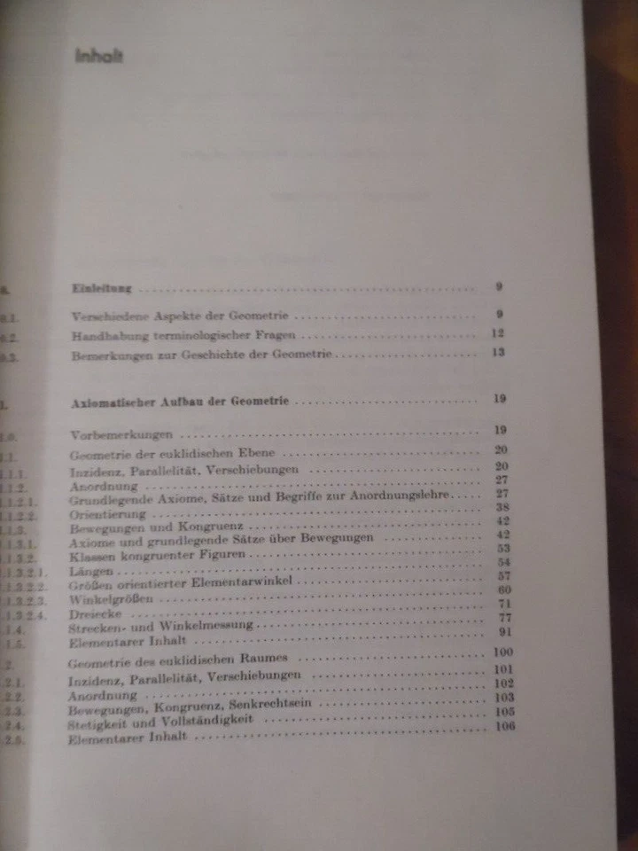 GEOMETRIE --- Mathematik für Lehrer Studienbücherei Ausgabe 1976 DDR-Schulbuch - Bild 3 von 4