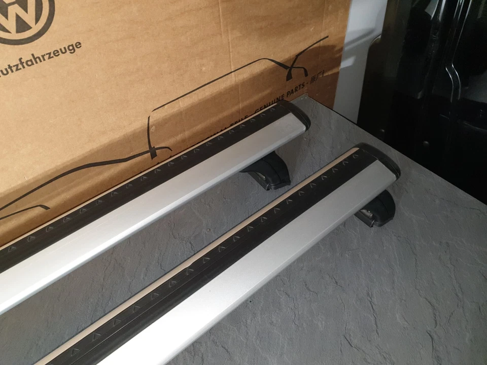 GENUINO THULE VOLVO CROSS COUNTRY 5 PUERTAS BARRAS DE TECHO BARRA DE ALA EVO RACK 2013-19 Foto 4 de 4