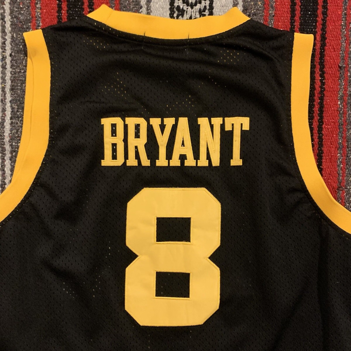 mitchell and ness black kobe jersey