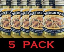 5x Better Than Bouillon Organic Roasted Chicken Base USDA Organic 21 oz - 5 PACK