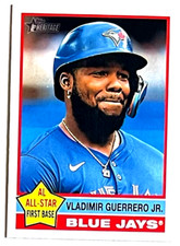 2025 TOPPS HERITAGE VLADIMIR GUERRERO JR ALL-STAR BASE TORONTO BLUE JAYS #165