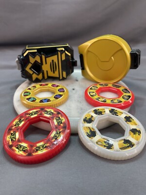 Power Rangers Super Samurai Lot - Black Box Morpher, Case, and 4 Discs