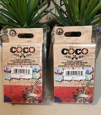 Disney Parks Coco Papel Picado Mystery Collection Blind 2 Pin Box Sealed - NEW