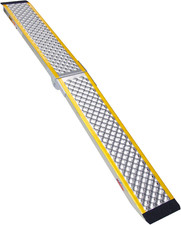Rampa de carga de aluminio, capacidad de 600 lb, 78,7"