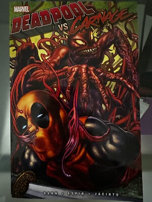 Deadpool vs Carnage GN Cullen Bunn Salva Espin Spider-Man X-Men TPB USED