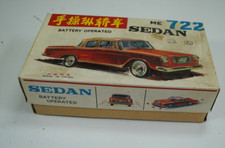 China ME-722 PLYMOUTH VALIANT SIGNET RC Battery Op Tin Toy Car MIB 60 NICE SET