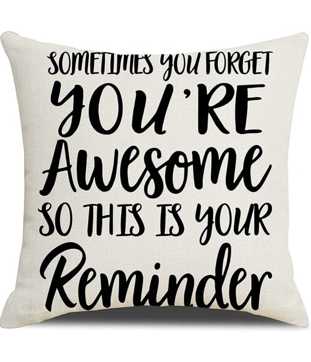 Inspirational top pillow cases