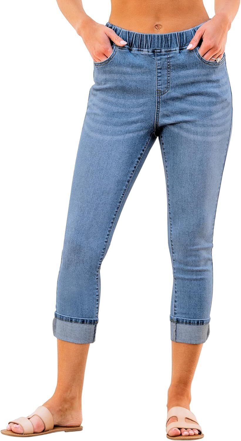 For Women Stretch Denim Pants