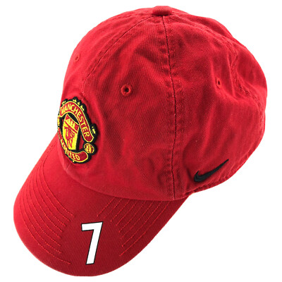 Nike TEAM Manchester United Ronaldo #7 Swoosh Red Adjustable