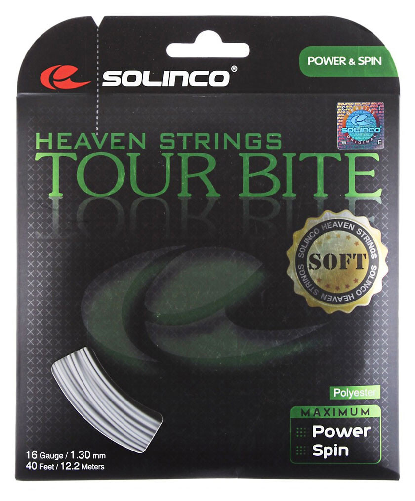 Solinco Tour Bite Soft 16 1.30mm Tennis Strings .Set