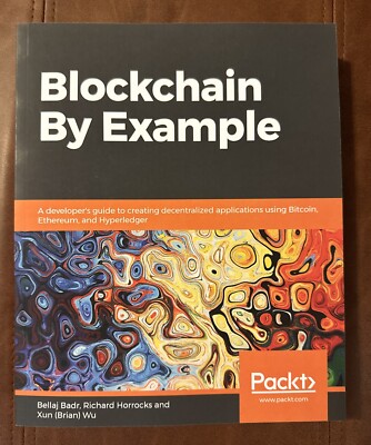Blockchain By Example, Like New Used