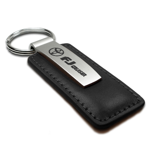 Toyota FJ Cruiser Black Leather Key Chain | eBay