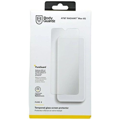 BodyGuardz Screen Protector for AT&T Radiant Max 5G / Fusion / Innovate / Dream