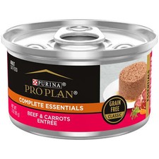 Complete Essentials, Grian Free Beef, Wet Cat Food,3 oz Cans, 24 Pack
