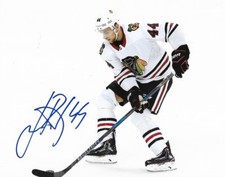 Jan Rutta signed Chicago Blackhawks 8x10 photo autographed Hawks 11