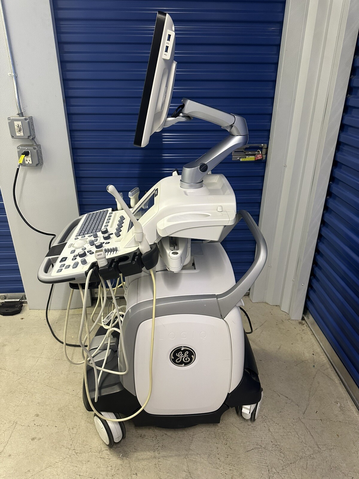 GE logiq E9 XD Clear Shared Service Ultrasound With Cardiac r6 | eBay