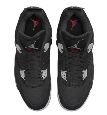 Size 4 - Jordan 4 Retro SE Mid Black Canvas for sale online | eBay