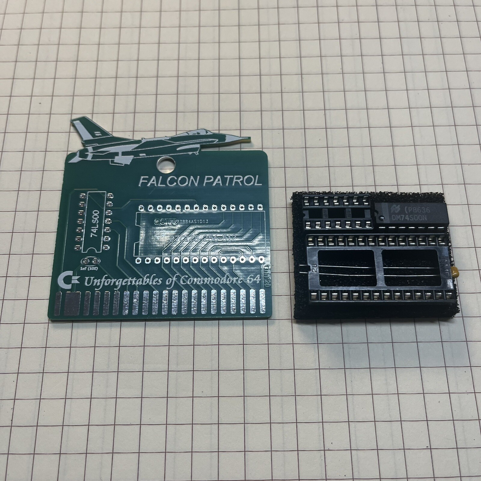 Falcon Patrol Commodore 64 DIY Cartridge Kit - NO EEPROM INCLUDED