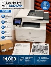 HP LaserJet Pro MFP M426fdn-14k Pages -Mew Toner And drum F6W14A-Tested