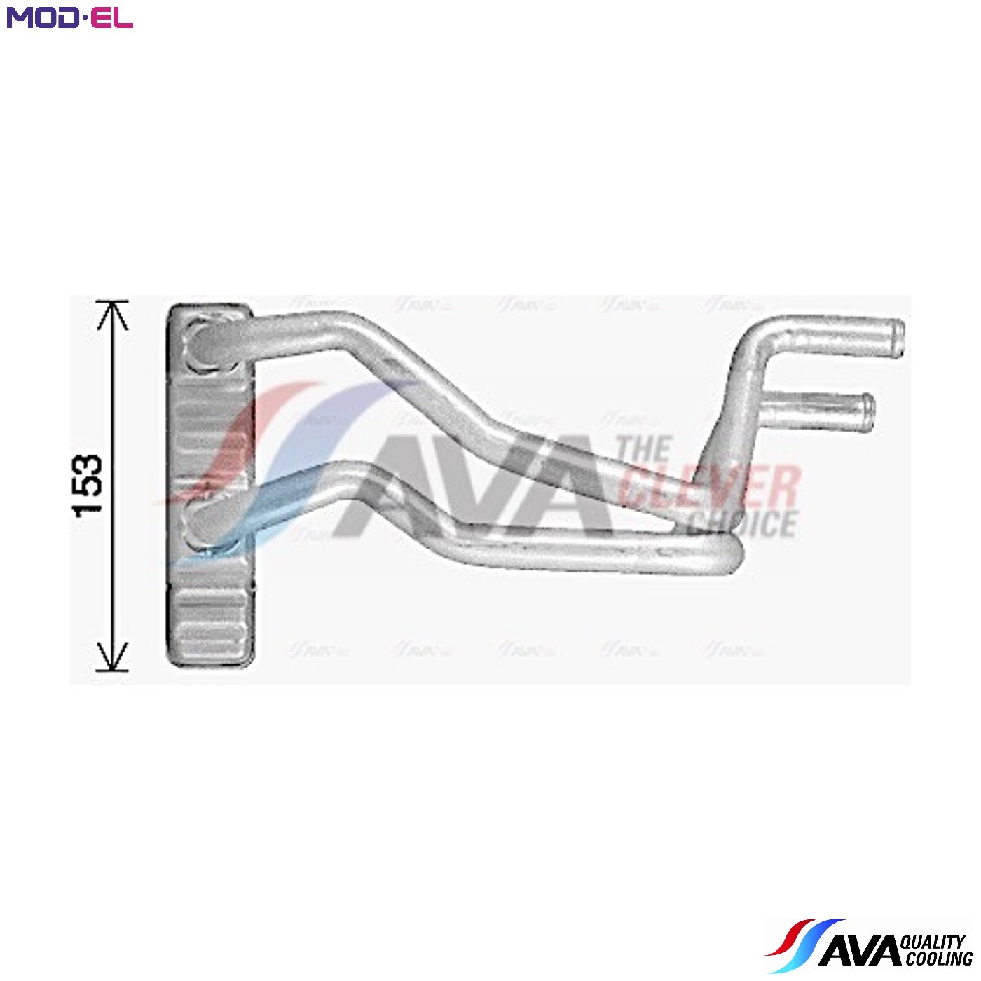 HEAT EXCHANGER INTERIOR HEATING MT6287 FOR MITSUBISHI OUTLANDER/SPORT/II/SUV
