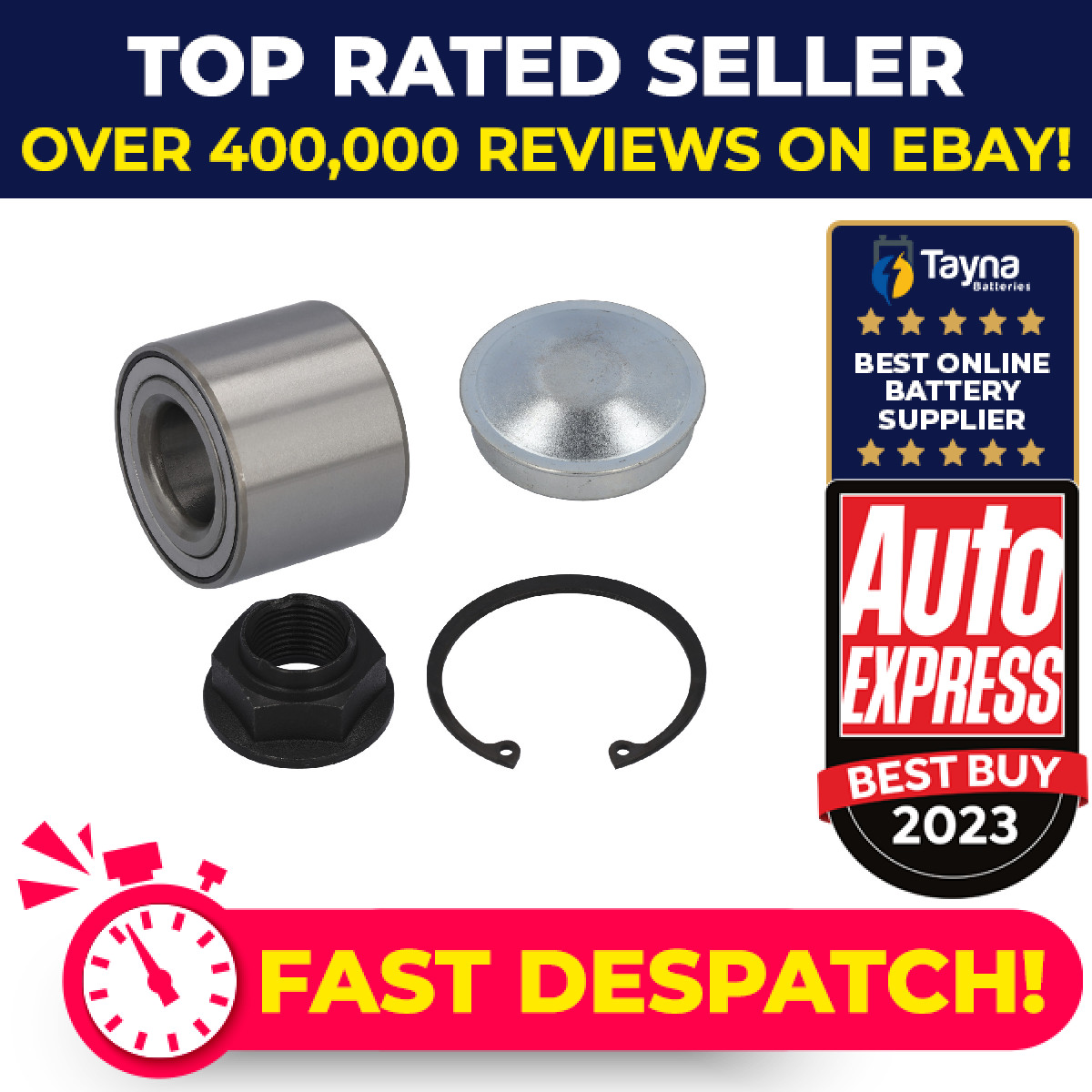 Wheel Bearing Kit fits RENAULT LOGAN Mk2 Rear 1.2 1.6 2019 on 432102069R Febi