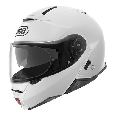 Shoei Neotec 2 Full-Face Modular Motorcycle Helmet Street Bike - Solid White