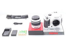 Pentax K-30 16.2MP Digital SLR Camera Crystal White 18-55mm Lens Used From Japan